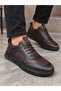 Genuine Leather Men's Shoes Casual Sneaker Sports Shoes Leather