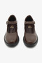 Brown Genuine Leather Ballerinas with Buckle Detail - 6