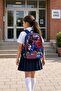 Spider Hero Primary School School Bag Children's Backpack Daily Use 38 X 27 X 16 cm - 3