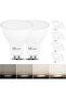 GU10 LED Light Bulb Dimmable 10 Pack, 7W 600LM, 4000K Natural White