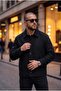 Buttoned Cashmere Jacket with Pocket Detail - 2