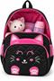 Cat Patterned Quilted Kindergarten School Bag Children's Backpack Daily Use 35 X 25 X 14 cm - 6