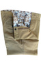Regular Fit Normal Cut Lycra Flexible Comfortable High Waist Cotton Linen Men's Gabardine Trousers - 7