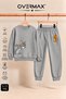 Children's Tom & Jerry Printed Hoodless Tracksuit Set – Ages 3-12