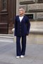 Women's Thessaloniki Knitted Ribbed Buttoned Oversize Knitwear Cardigan Pants Two-Piece Set - 5