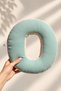 Midi Loop Piercing Pillow |   Ear Cavity Pillow for Side Sleepers |   25 cm Circle - 4