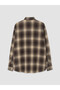 Beige Regular Fit Plaid Men's Shirt - 8