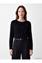 Esvab • Modern & Distinctive Zero Roba Collar Embroidered Women's T-Shirt - 2