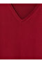 Two Mt Shop Quality Burgundy Combed Cotton Plain Standard & Regular Short Sleeve Women's T-Shirt - 6