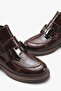 İkresa Women's Daily Boots - Brown Crocodile - 5