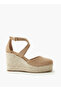 Women Espadrille Wedge Heel Shoes - 3