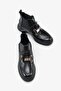 İkresa Women's Daily Boots - Black Crocodile - 3