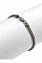 Stainless Steel Fine Mesh Gourmet Chain Bracelet – Silver Color Unisex - 3