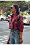 Women's Lalita Ethnic Patterned Bomber Jacket - 5