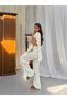 Knitwear Double Set Oversize Tunic Top Wide Leg Pants