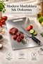 Stainless Steel Kitchen Cutting-Chopping Board 30X18 - 4