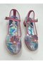 Girl's Orthopedic Coral Stone Detailed Evening Dress Wedding Daily Comfortable Summer Ballerina Shoes - 3