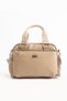 Faux Leather Shoulder Bag – Multi-Compartment, Zippered, Adjustable Crossbody Strap, Casual Bag - 3