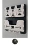 Apartment Shared Bill and Mailbox Wooden Mail and Bill Box Specifically for the Apartment Site Name - 3