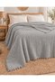 Muslin Double Bedspread 100% Cotton |   Battal Size 240X280 |   4 Layers Muslin Bamboo
