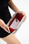 Silver Stone-Embellished Evening Dress Bag, Evening Bag - 3