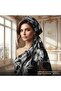 Bambu Soft Kraş Shawl Collection - Rich Floral Patterns - 80X175 cm