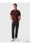Esvab • Modern & Distinctive Devrik Roba Collar Pique Men's T-Shirt - 2