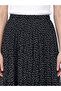 I Beli Corded Polka Dot Chiffon Pleated Skirt from Freezen Store - 3