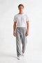 Men's Baggy Loose Fit Sweatpants, Shaded Winter Style, 3 Yarns