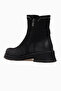 Women's Stone Detailed Leather Boots 26K 2452708K Black - 3