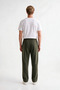 Men's Baggy Loose Fit Khaki Sweatpants, Shaded Winter Style, 3 Yarns - 3