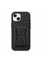 متوافق مع iPhone 15 PLUS / 14 PLUS - حافظة وظيفية متينة مع حامل ومحفظة واقية.