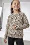 Mori Girl's Interlocking Jacquard Sweatshirt
