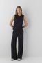 Cotton Regular Waist Wide Leg Sweatpants Women's Sweatpants 1022960 - 2