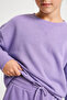 Comfy V Crew Neck Finger-Loop Sweatshirt - 3