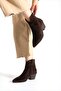 Fa, Western Style, Side Zipper, Genuine Leather Boots.