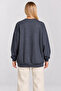 Basic Seasonal Modal Sweatshirt Len0026 Fume - 6
