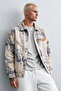 Men's Washable Feel the Street Embroidered Jacket - Gray - 3