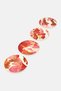 4 Pieces Sunset Posey Coasters Set, Multicolor - 2
