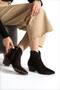 Fa, Western Style, Side Zipper, Genuine Leather Boots. - 3
