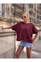 T3379 Mesh Knit Sweater with Lace on the Bottom - 2