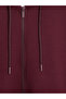 Ozmarka New Season Plum Soft Touch Women's Zippered Sweatshirt - 3