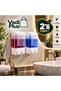 Vadi Plus Set of 2 Wall-Mounted Double Chamber Liquid Soap Dispensers – Adhesive, No Drilling Required Bathroom Organizer