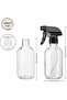 Spray Bottle, 300ml, Set of 2 Fine Mist Empty Spray Bottles, Refillable Multipurpose Sprayer, Leakpr - 2