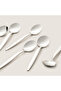 Belina 6 Piece Tea Spoon Set Semi Matte Silver - 3
