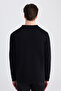 Slim Fit Black Sweater - 3