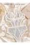 Women's Floral Patterned Lace Bodysuit