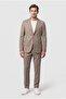 Slim Fit Mink Straight Suit