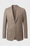 Slim Fit Mink Straight Suit - 5