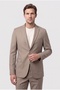 Slim Fit Mink Straight Suit - 4